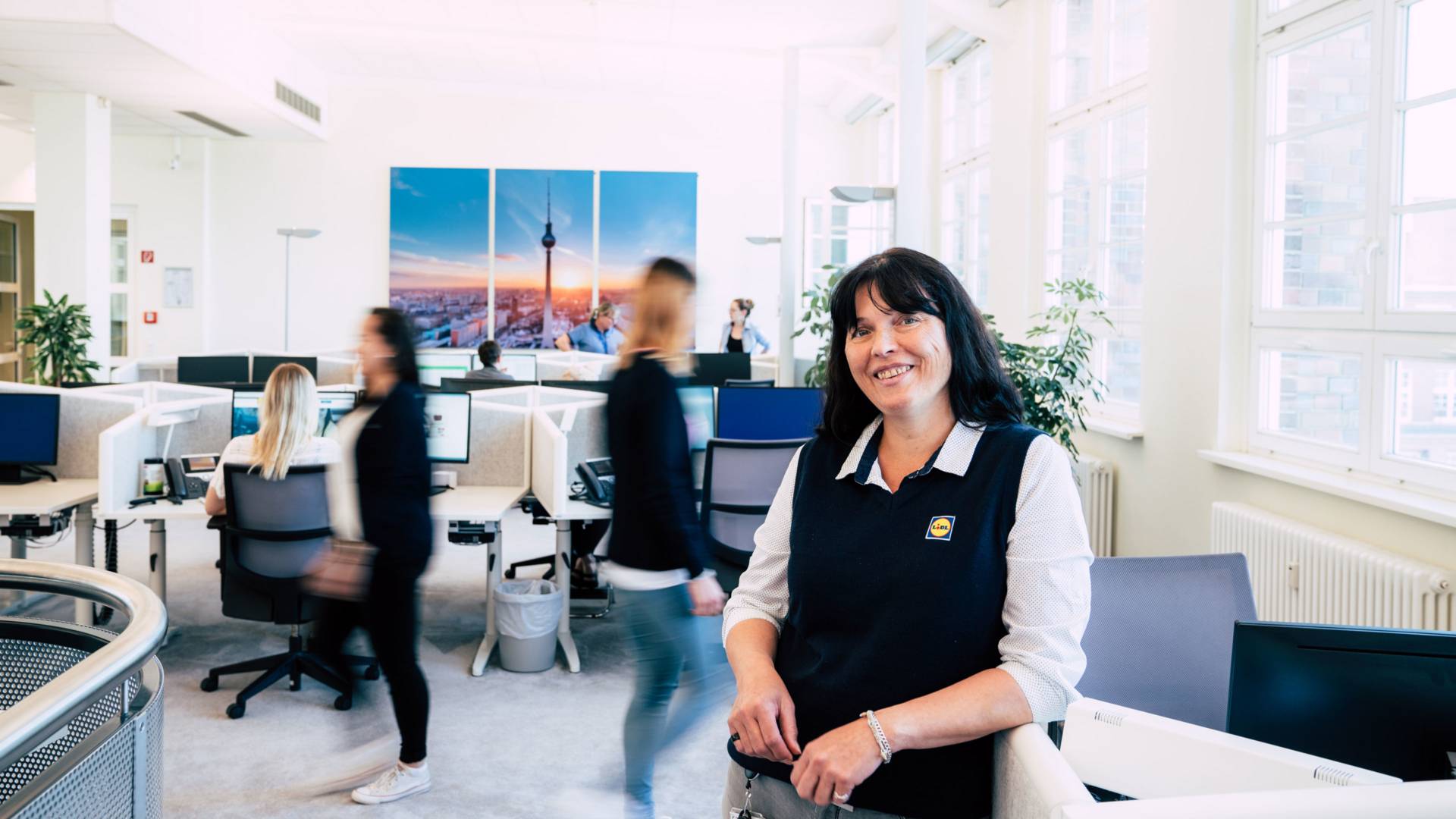 Susanne ist Teamleiterin im Lidl Kundenservice.